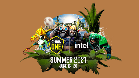 2021 ESL One Summer logo