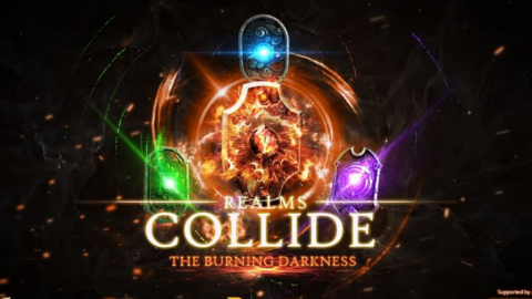 Realms Collide: The Burning Darkness logo